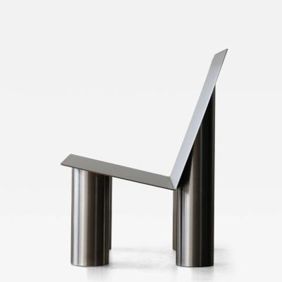 Atelier Barda Canadian Contemporary Stainless Steel Chabanel II Chair