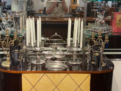 Atelier Borgila Atelier Borgila Art Deco Sterling Silver Bowl