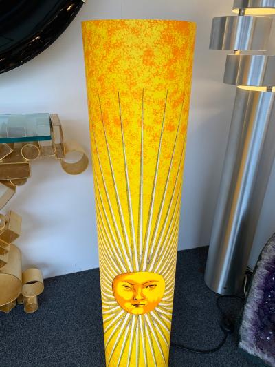 Atelier Fornasetti Sun Floor Lamp by Fornasetti Italy 1990s