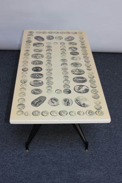 Atelier Fornasetti Vintage Italian Piero Fornasetti Cammei Coffee Table