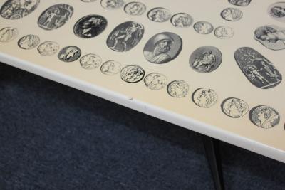 Atelier Fornasetti Vintage Italian Piero Fornasetti Cammei Coffee Table