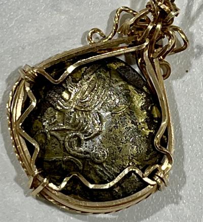 Athena and Owl Ancient Coin 450 BCE