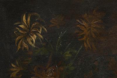 Atmospheric and Tonalist Bouquet Oil on Canvas Early 20th Century
