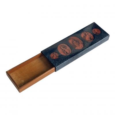 Attributed to Pierre Fornasetti Cigarette Box 1960