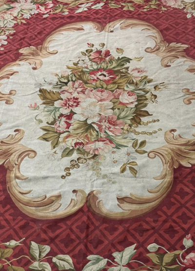 Aubusson Rug Second half of the 19th century France