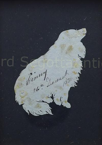 Auguste Edouart Binny from Edouarts Personal Scrapbook