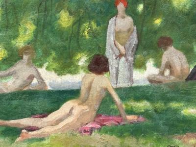 Auguste Roubille The Sun Bathers 