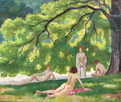 Auguste Roubille The Sun Bathers 