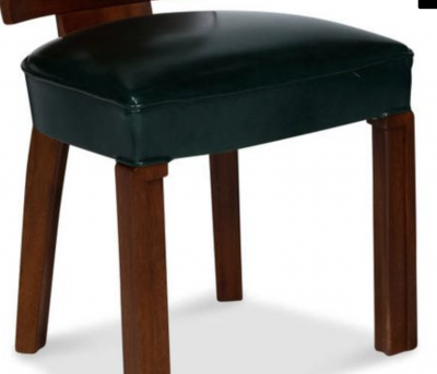 Auguste Vallin Auguste Vallin 1881 1967 Set of 8 Modernist Chairs