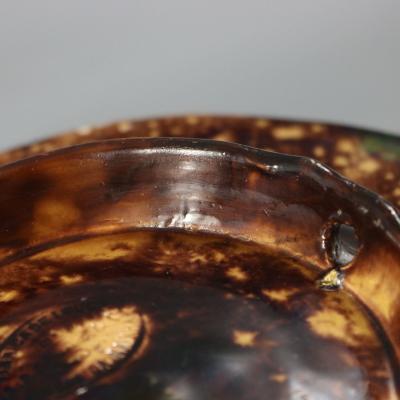 Augusto Baptista de Carvalho Palissy Majolica Frog Plate