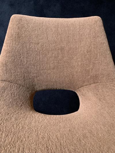 Augusto Bozzi Pair of Relerchairs by Augusto Bozzi for Saporiti Italy 1968