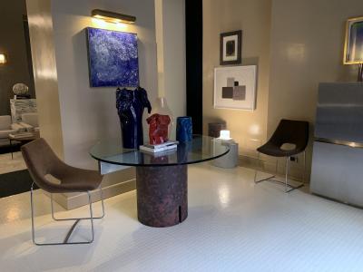 Augusto Bozzi Pair of Relerchairs by Augusto Bozzi for Saporiti Italy 1968