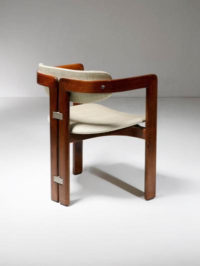 Augusto Savini Pair of Pamplona Armchairs by Savini for Pozzi