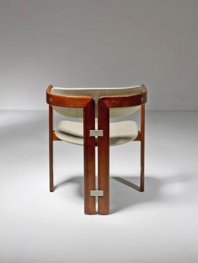 Augusto Savini Pair of Pamplona Armchairs by Savini for Pozzi