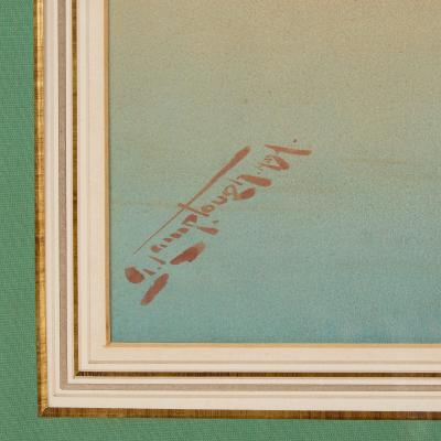 Augustus Osborne Lamplough Large pair of Orientalist watercolours by Augustus Osborne Lamplough