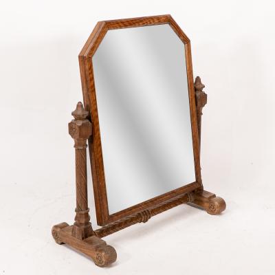 Augustus Welby Northmore Pugin A W N Pugin An Important Dressing Table Mirror with Carved Spiral Stretcher