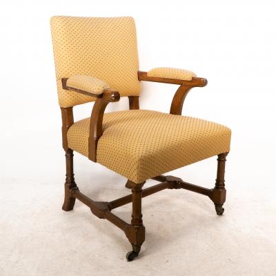 Augustus Welby Northmore Pugin A W N Pugin Gothic Revival oak armchair by Gillows of Lancaster or Holland Son