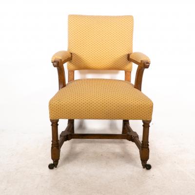 Augustus Welby Northmore Pugin A W N Pugin Gothic Revival oak armchair by Gillows of Lancaster or Holland Son