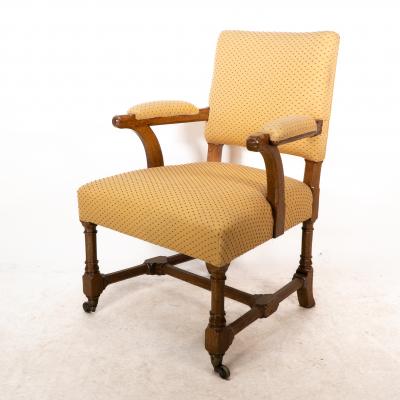 Augustus Welby Northmore Pugin A W N Pugin Gothic Revival oak armchair by Gillows of Lancaster or Holland Son