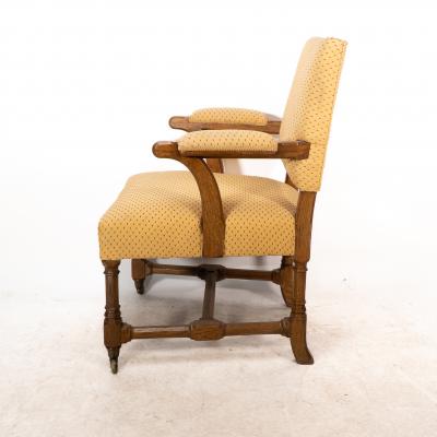 Augustus Welby Northmore Pugin A W N Pugin Gothic Revival oak armchair by Gillows of Lancaster or Holland Son