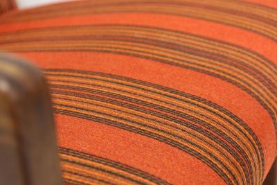 Aulis Leinonen Aulis Leinonen Model 1416 Lounge Chairs in Teak and Upholstery 1960s