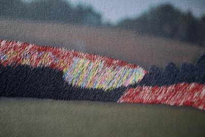 Aur lie Mathigot Paysage vu du train