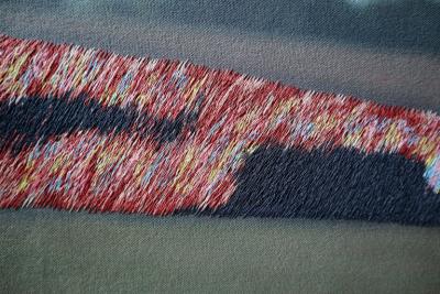 Aur lie Mathigot Paysage vu du train