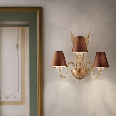 Aurora Murano Glass Light Fixtures