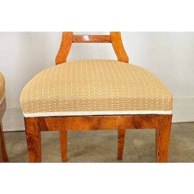 Austrian 19th Century Set of Four Biedermeier Chairs