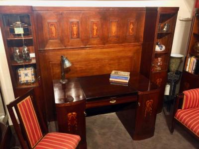 Austrian Art Nouveau Complete Library Suite