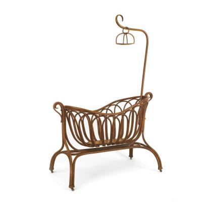 Austrian Bentwood Canopy Cradle