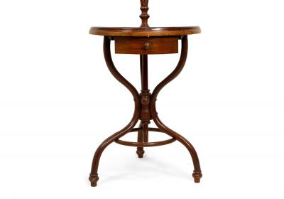 Austrian Bentwood Shaving Stand Dressing Mirror