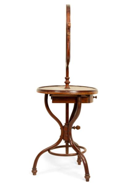 Austrian Bentwood Shaving Stand Dressing Mirror