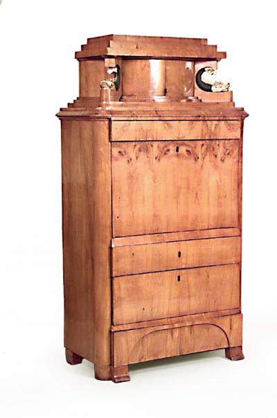 Austrian Biedermeier Cherrywood Secretary