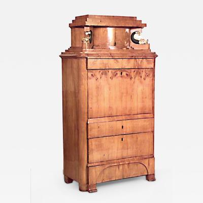 Austrian Biedermeier Cherrywood Secretary
