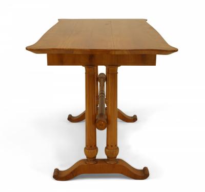 Austrian Biedermeier Cherrywood Table Desk