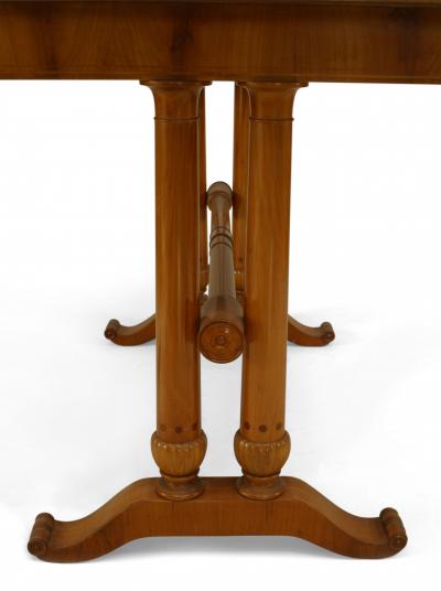 Austrian Biedermeier Cherrywood Table Desk