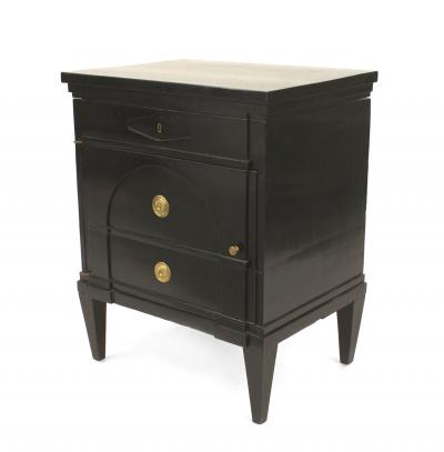 Austrian Biedermeier Ebonised Commode