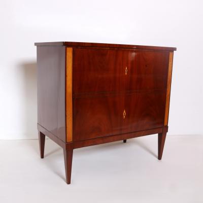 Austrian Biedermeier Mahogany Chest of Drawers Austria