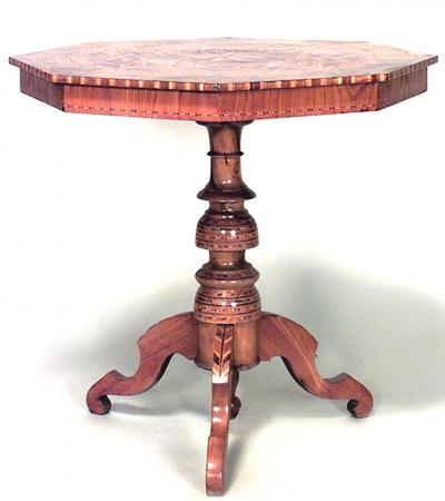 Austrian Biedermeier Maple End Table