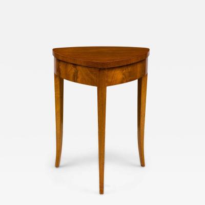 Austrian Biedermeier Triangular Side Table