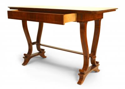 Austrian Biedermeier Walnut Davenport Table