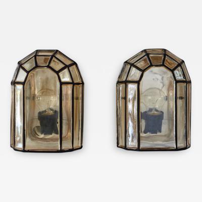 Austrian Iron and Glass Sconces