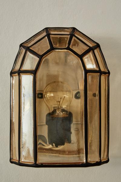 Austrian Iron and Glass Sconces