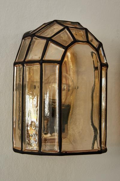 Austrian Iron and Glass Sconces