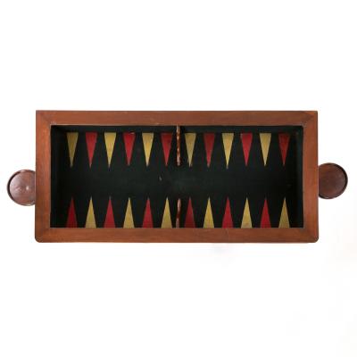 Austrian Mahogany Game Table with a Concealed Backgammon Board Circa 1860 