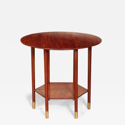 Austrian Modernist Mahogany Table