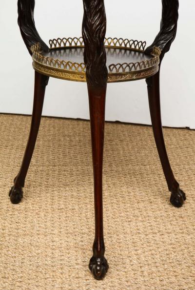 Austrian Neoclassical Gueridon with Micro Mosaic and Specimen Marble Top