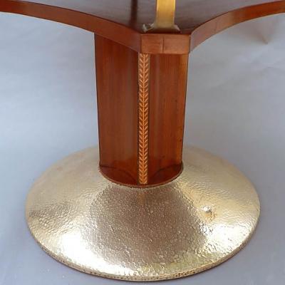 Austrian Secessionist Period Circular Game Table