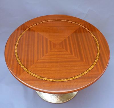 Austrian Secessionist Period Circular Game Table
